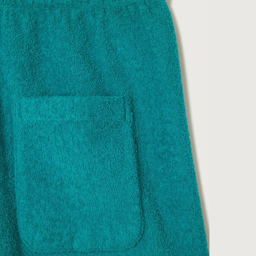 Women Green Cotton Shorts