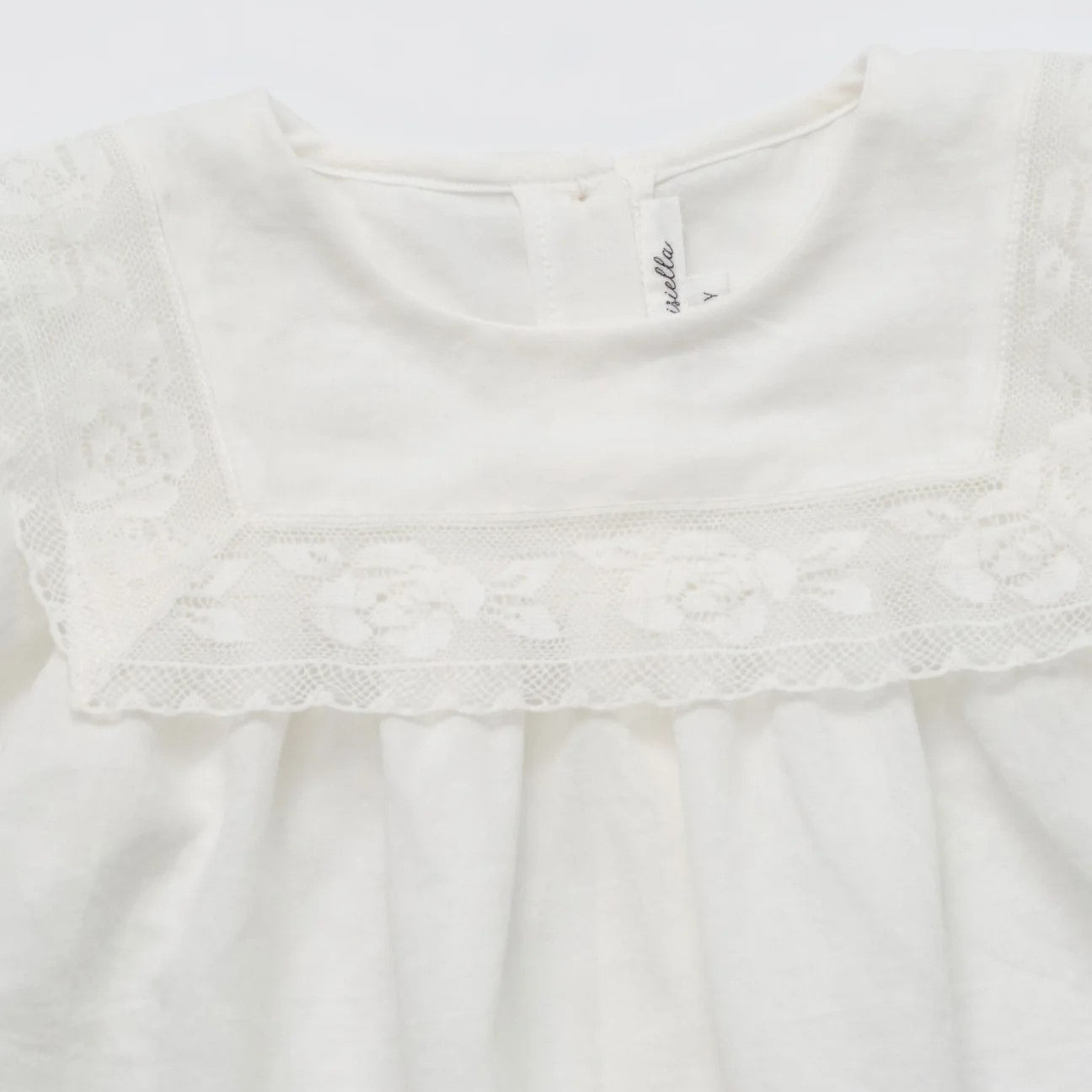 Girls White Cotton Blouse