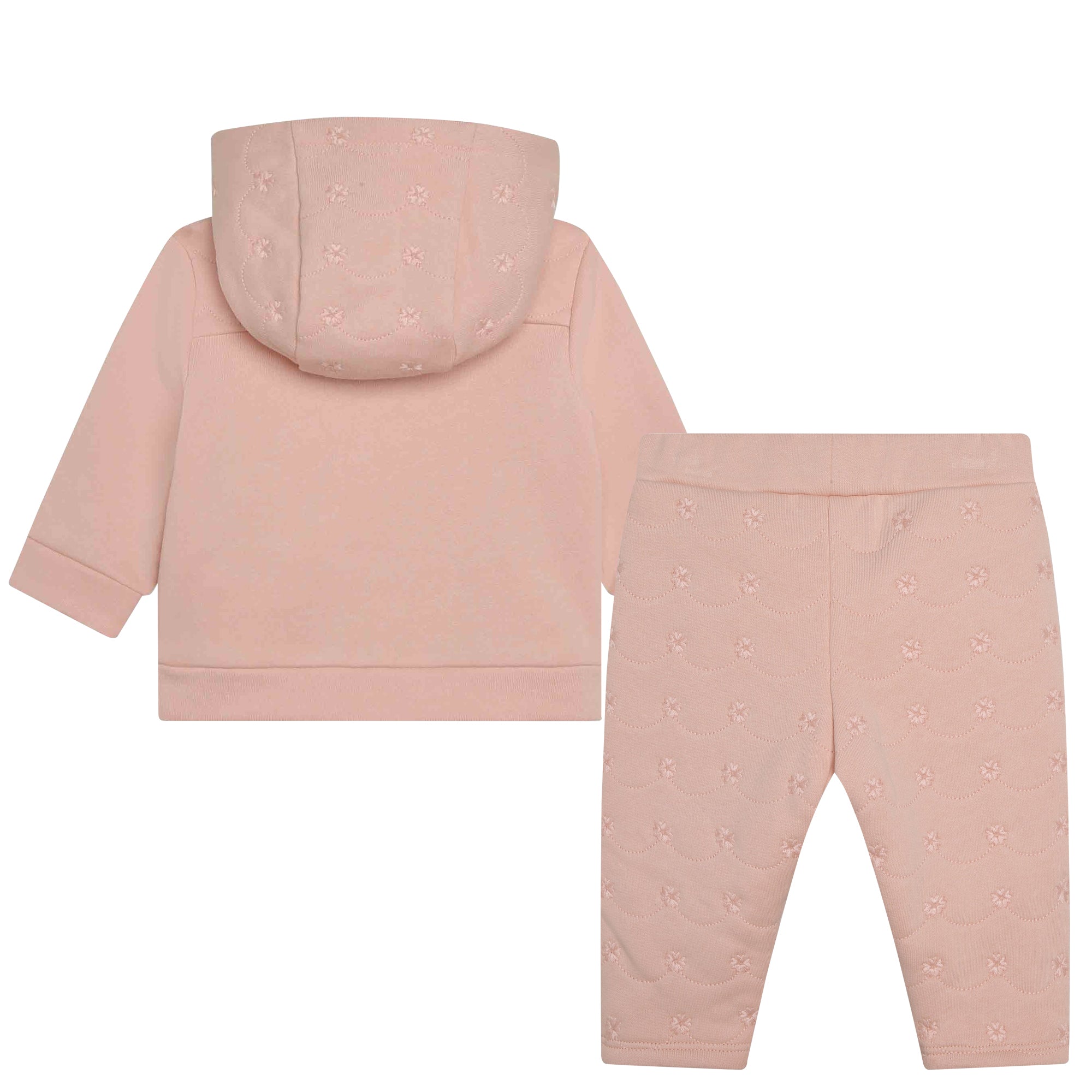 Baby Girls Pink Cotton Set