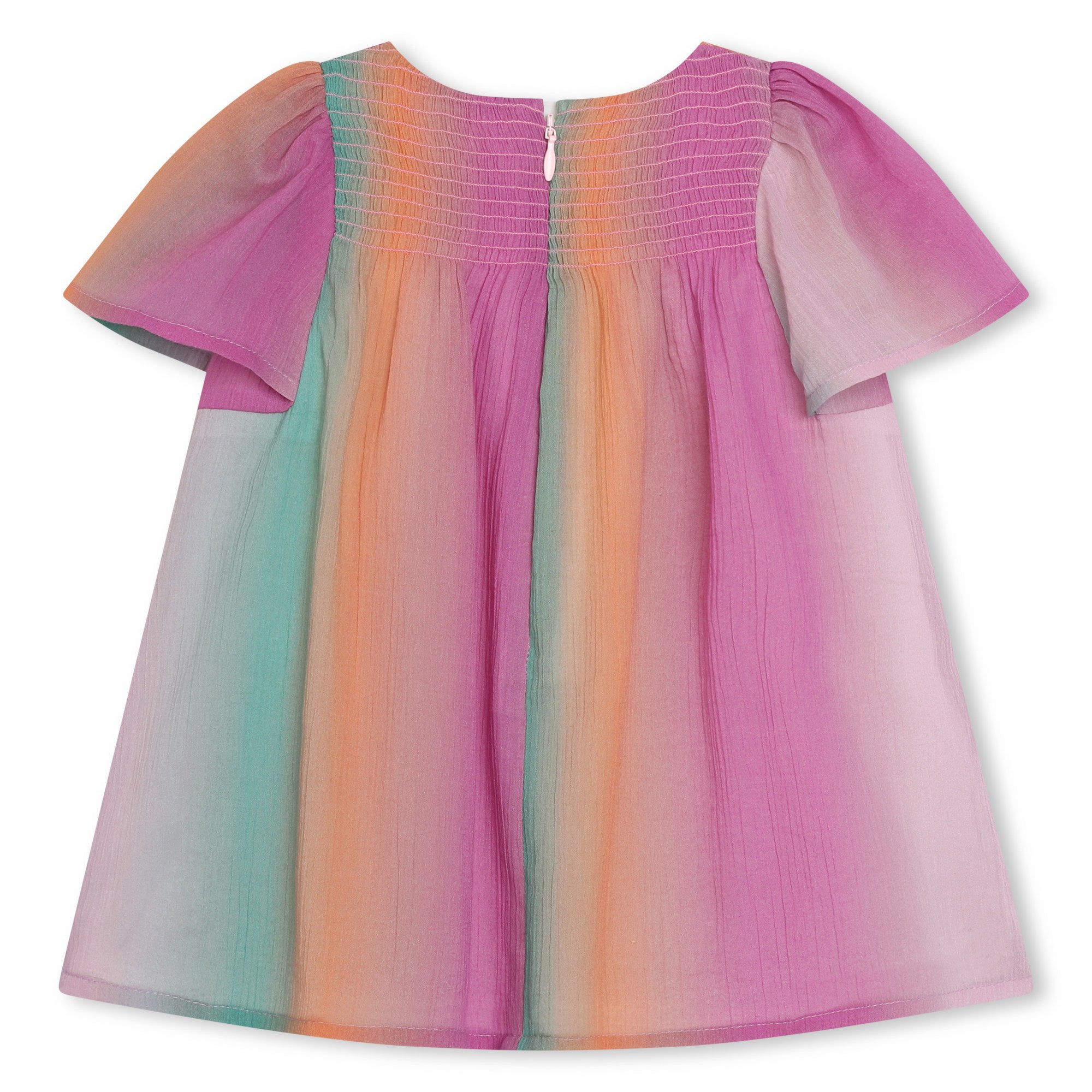 Baby Girls Multicolor Cotton Dress