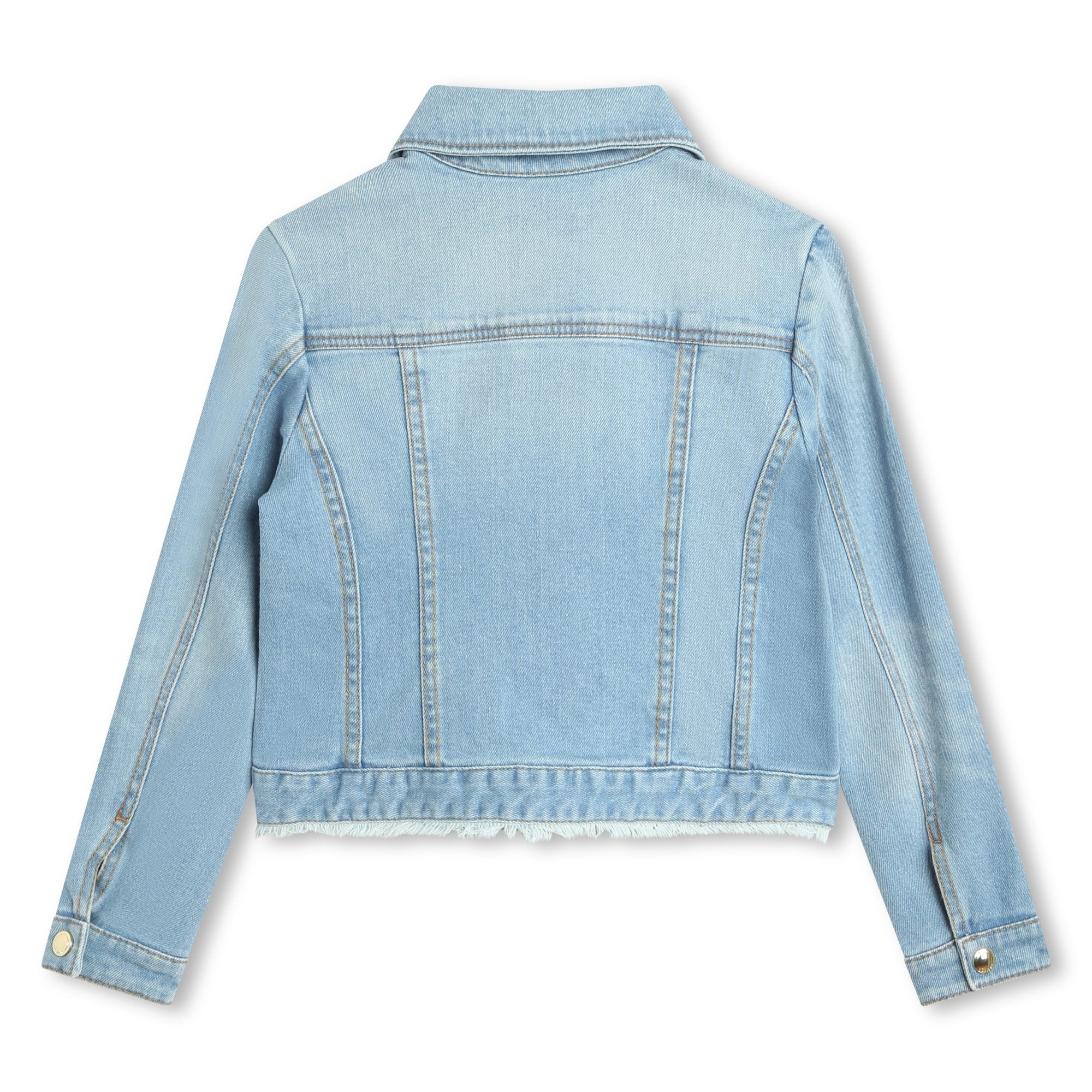 Girls Light Blue Denim Jacket