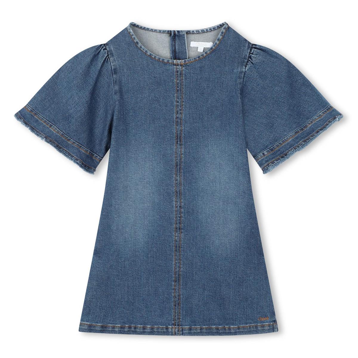 Girls Blue Denim Dress