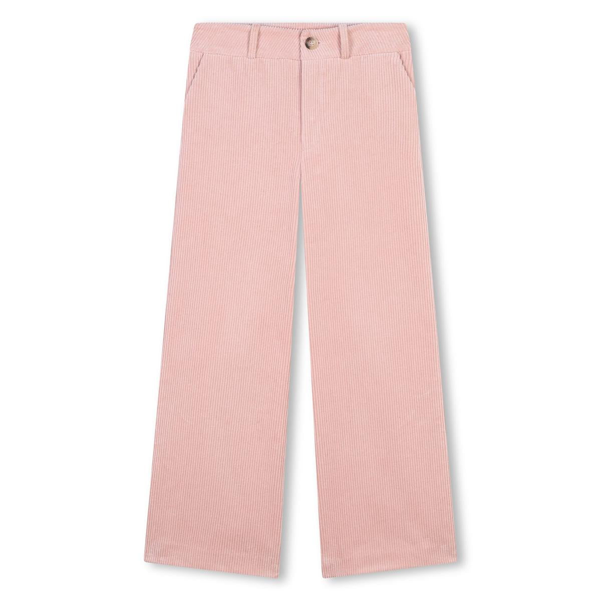 Girls Pink Corduroy Trousers