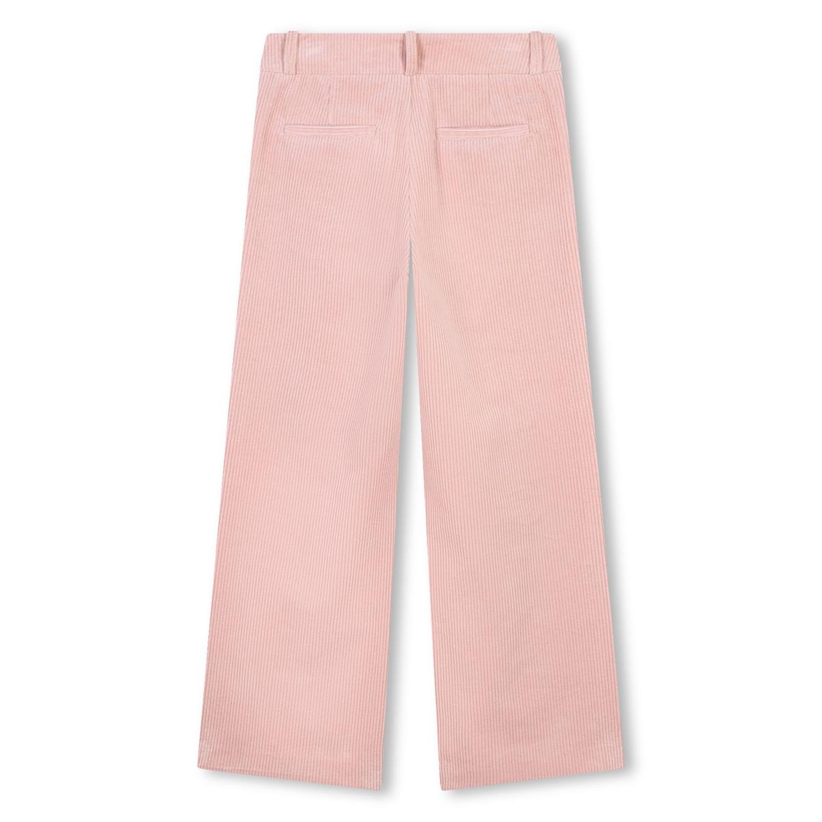 Girls Pink Corduroy Trousers