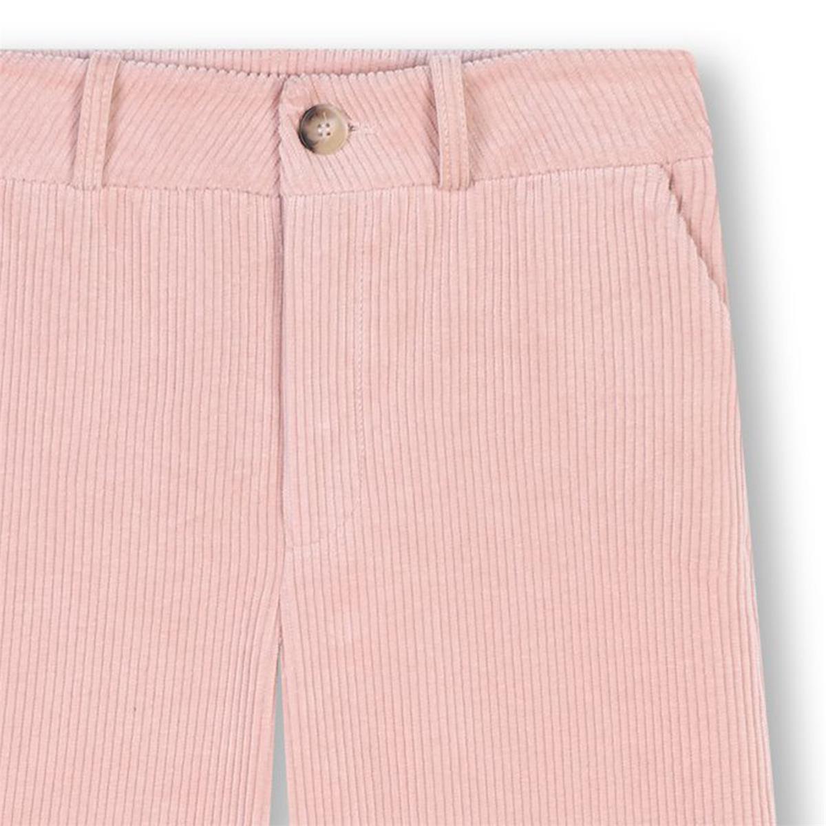 Girls Pink Corduroy Trousers