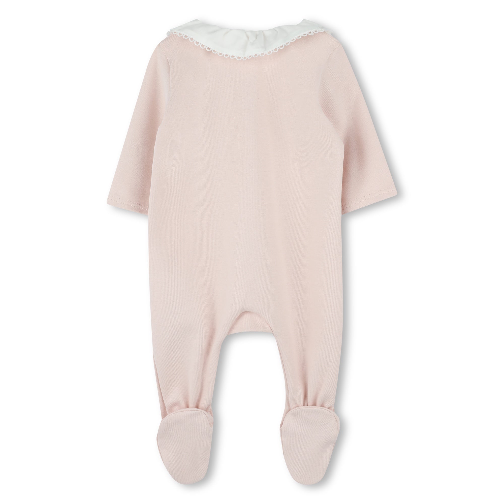 Baby Girls Pink Cotton Babysuit Gift Set(3 Pack)