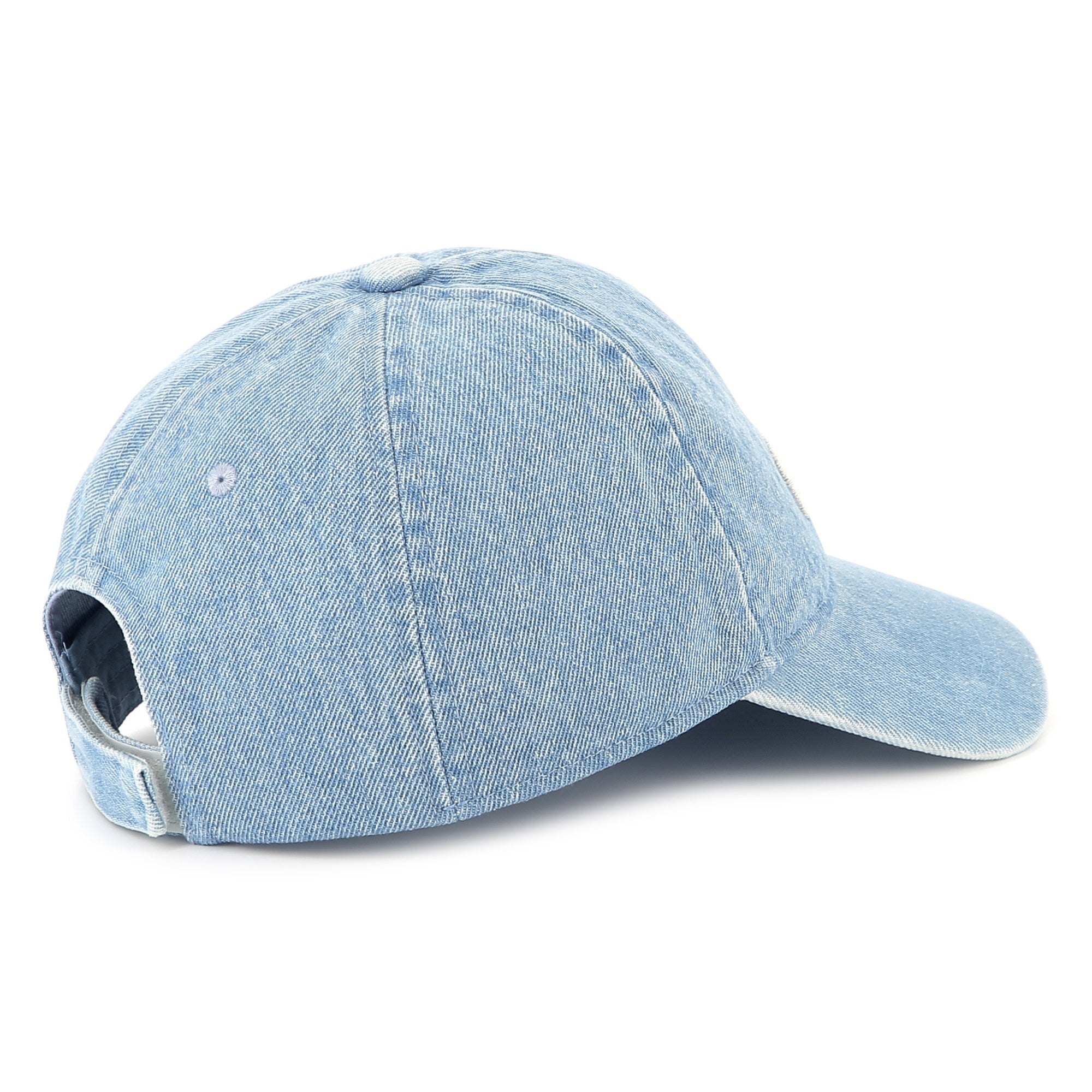 Girls Blue Logo Denim Cap