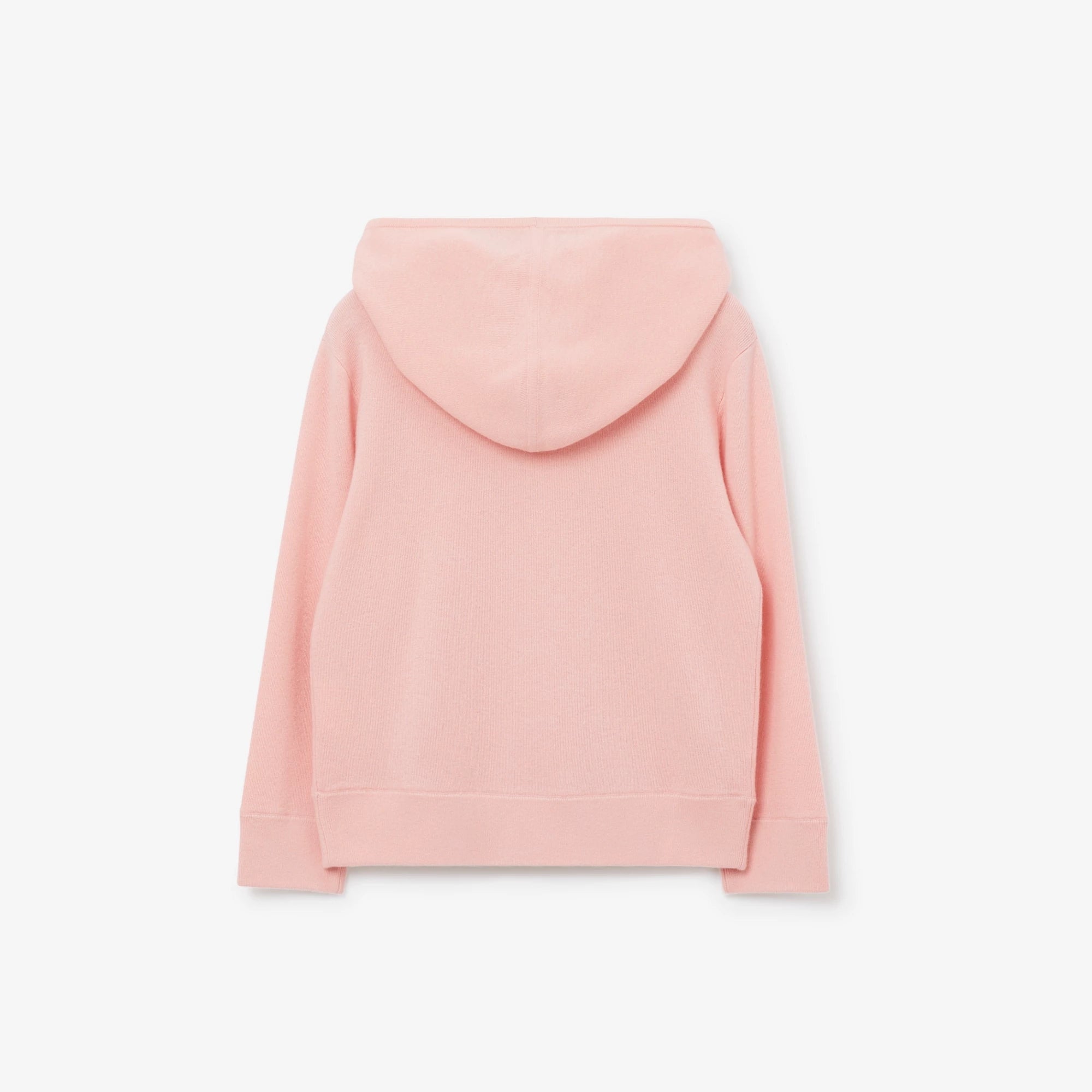 Girls Pink Zip-Up Cashmere Cardigan