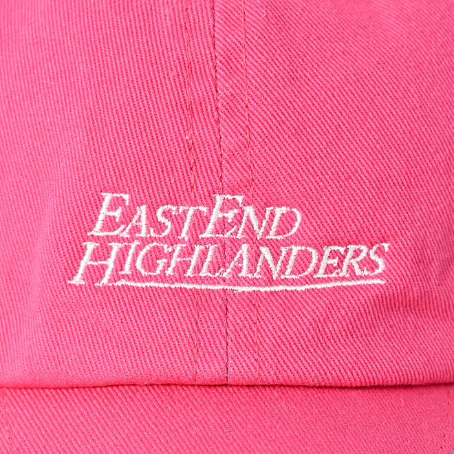 Boys  & Girls Pink Embroidered Logo Cotton Cap