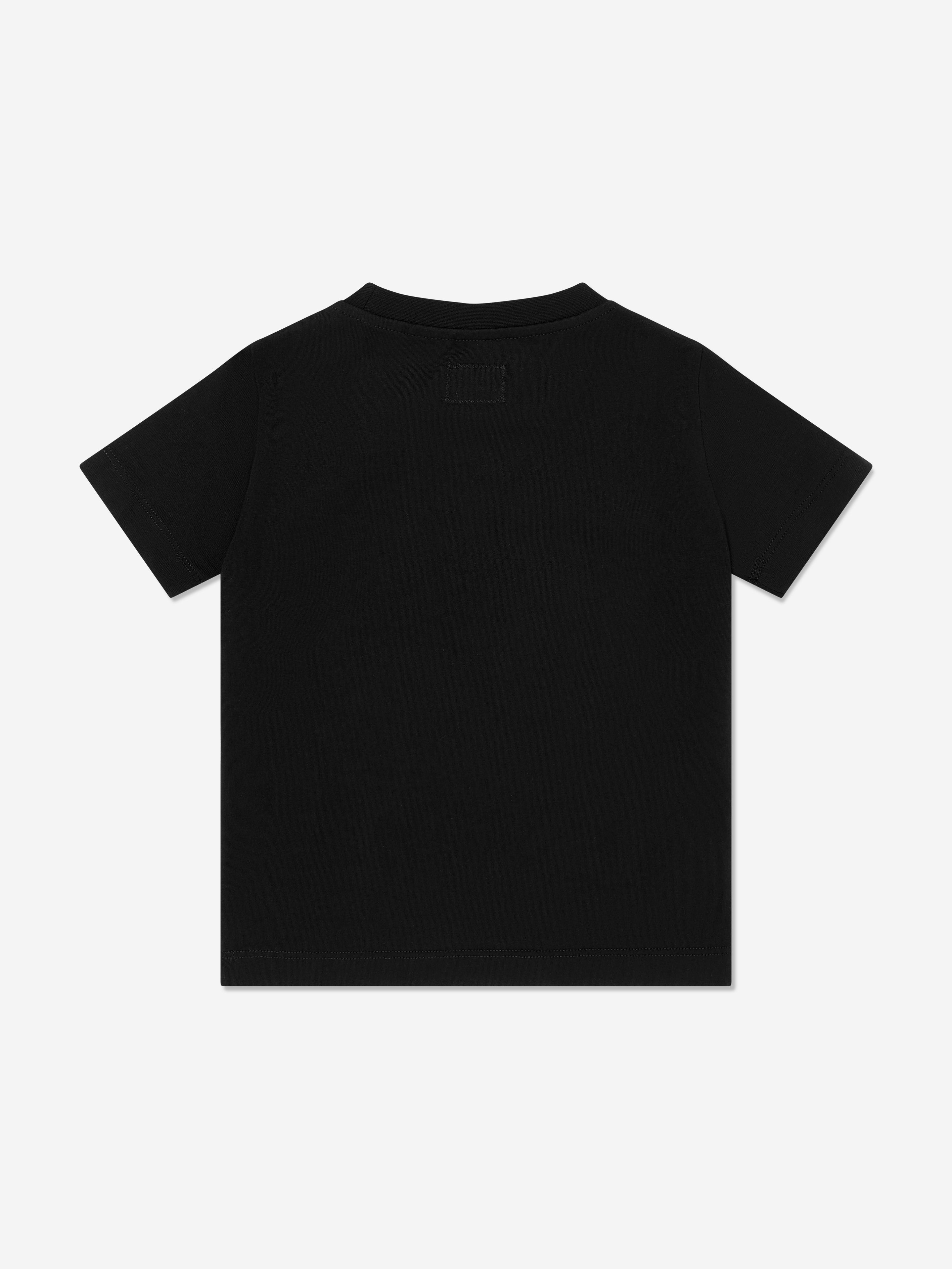 Boys Logo T-Shirt in Black