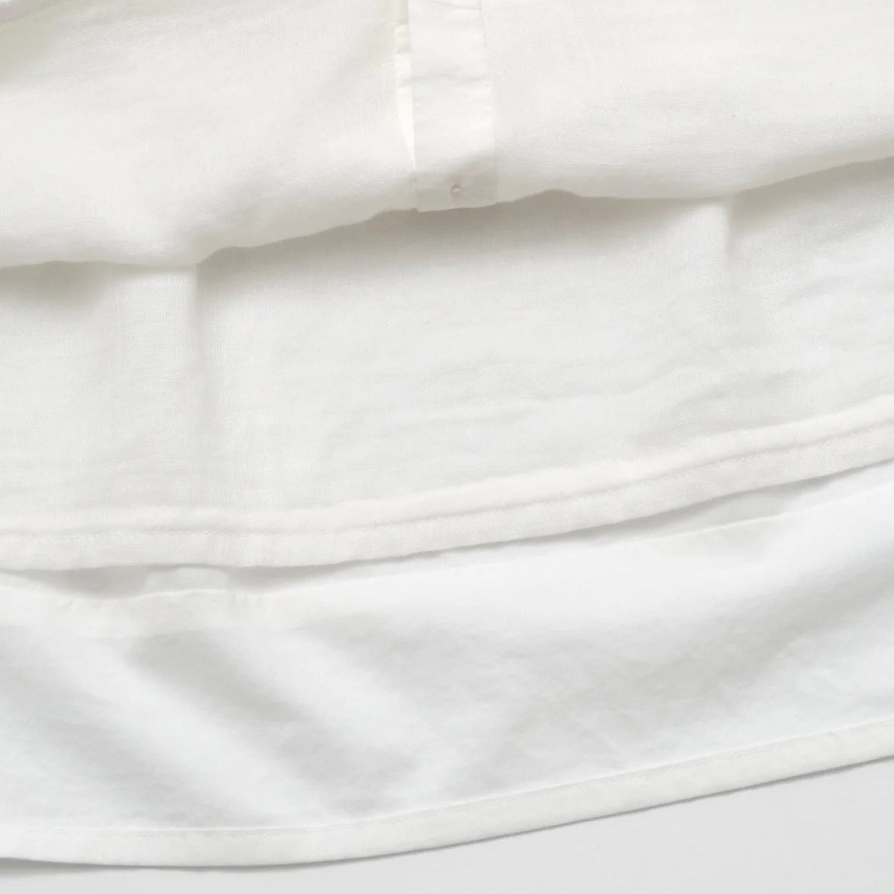 Girls White Cotton Dress