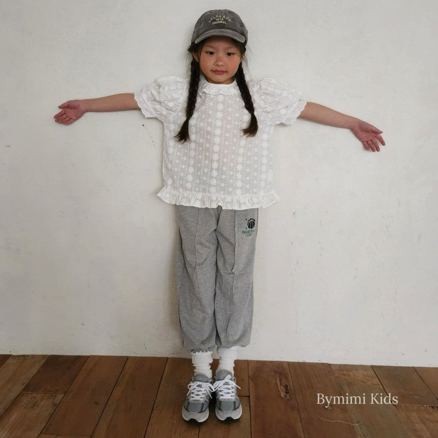 Boys & Girls Grey Cotton Trousers