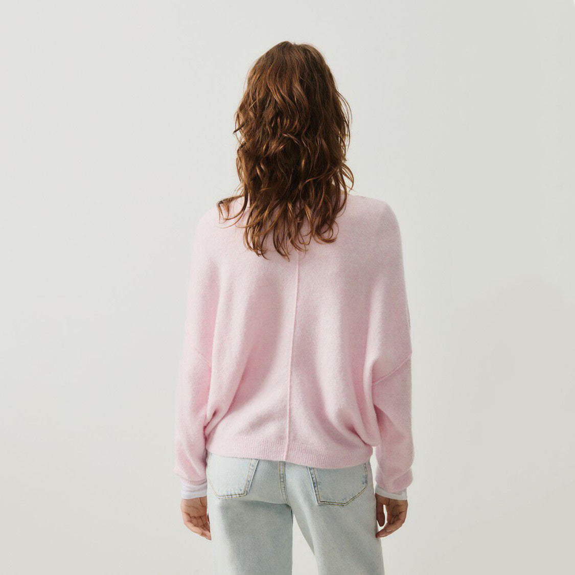 Women Pink Knit Sweater