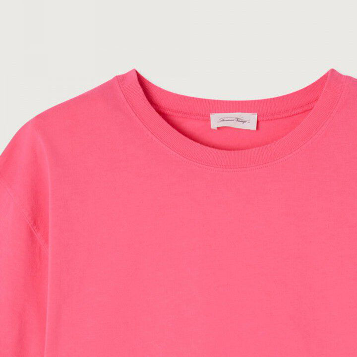 Girls Pink Cotton T-Shirt
