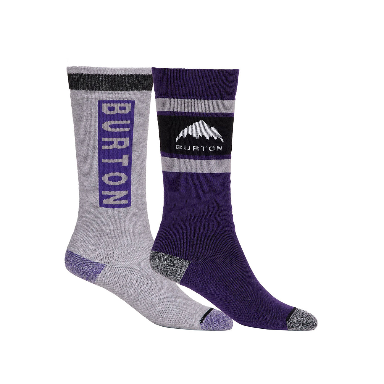 Boys & Girls Dark Purple Ski Socks(2 Pack)