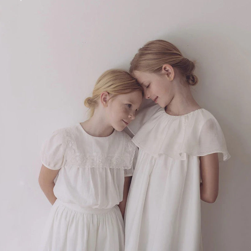 Girls White Dress