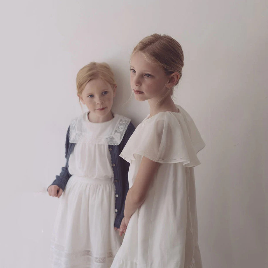 Girls White Dress
