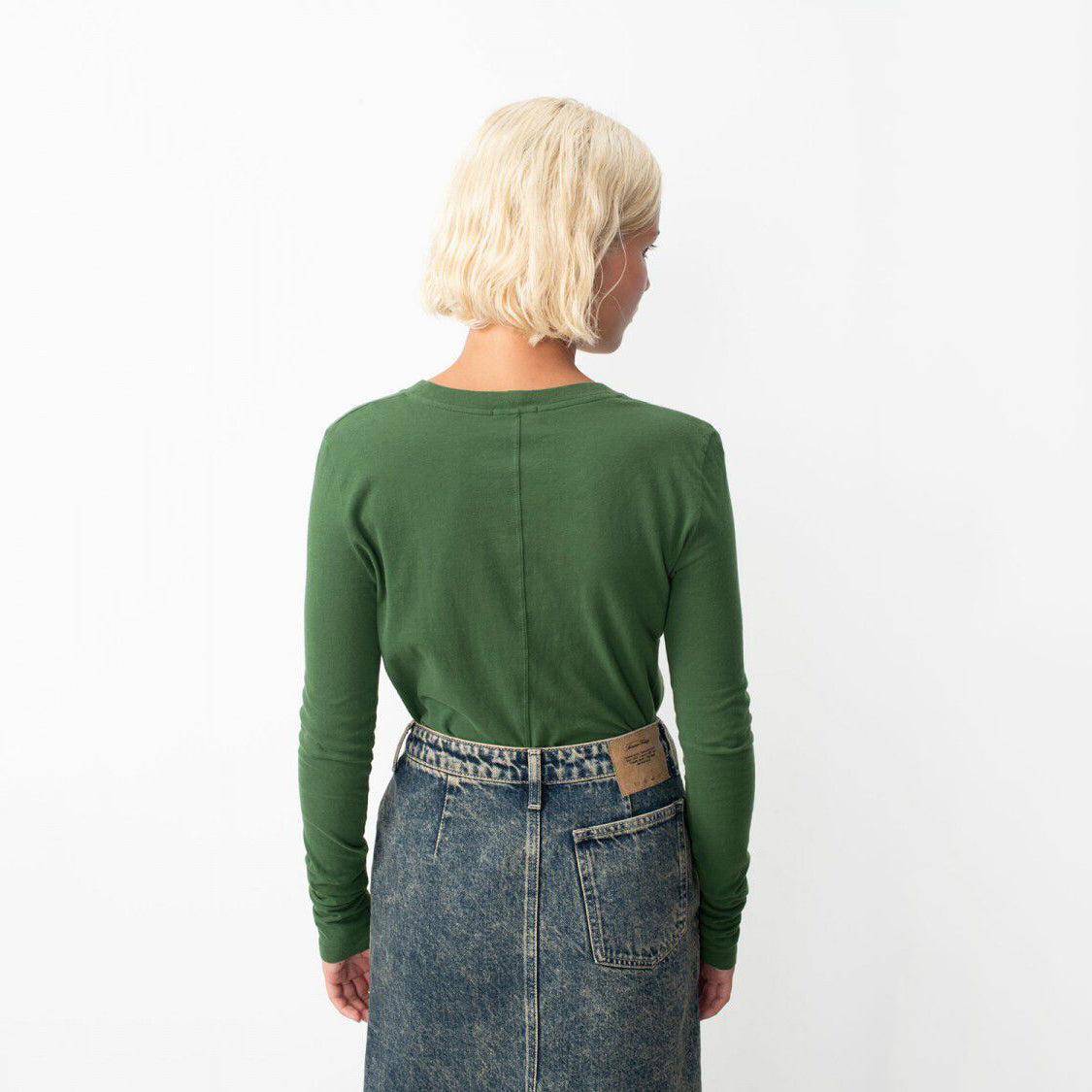 Women Green Cotton T-Shirt