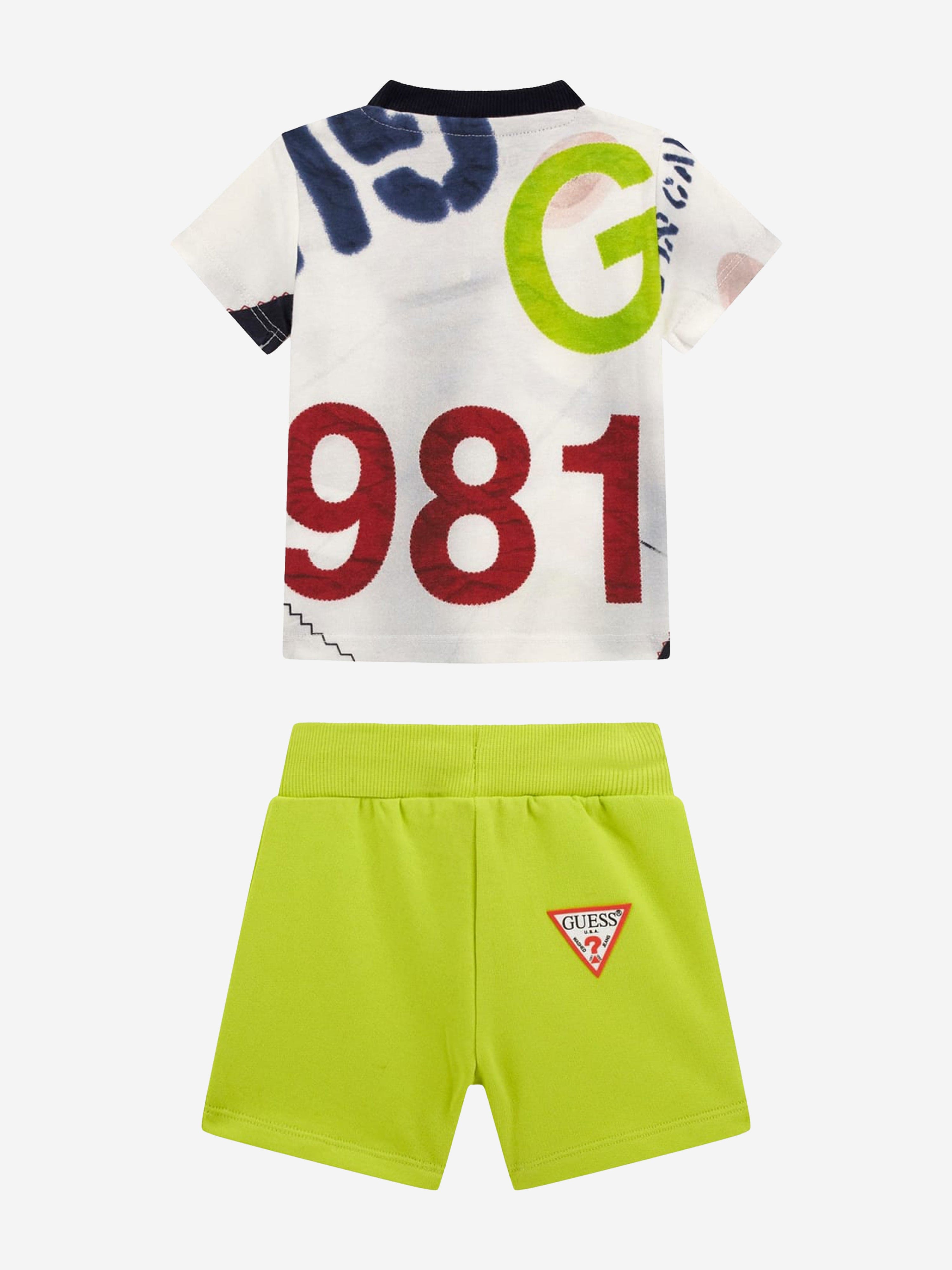 Baby Boys Short Set in Multicolour