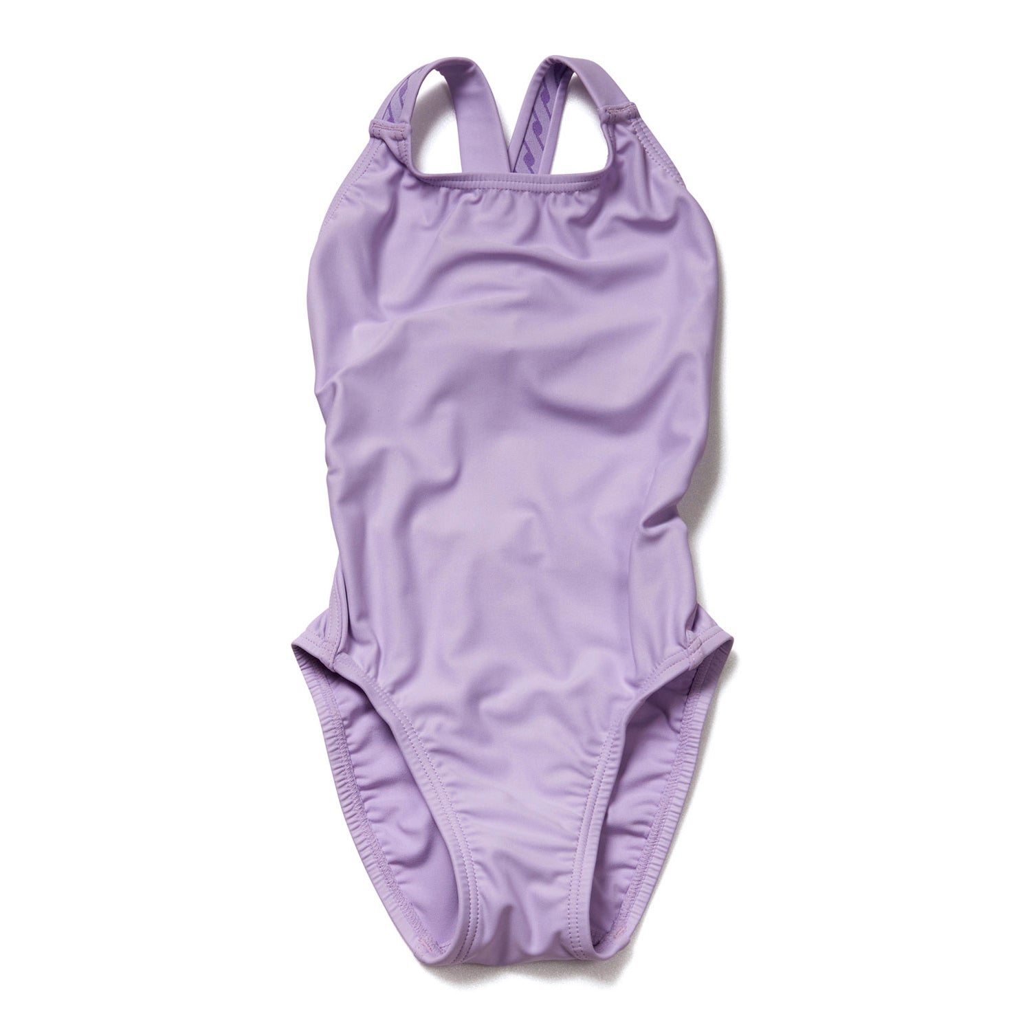 Girls Light Purple Professional Swimsuit