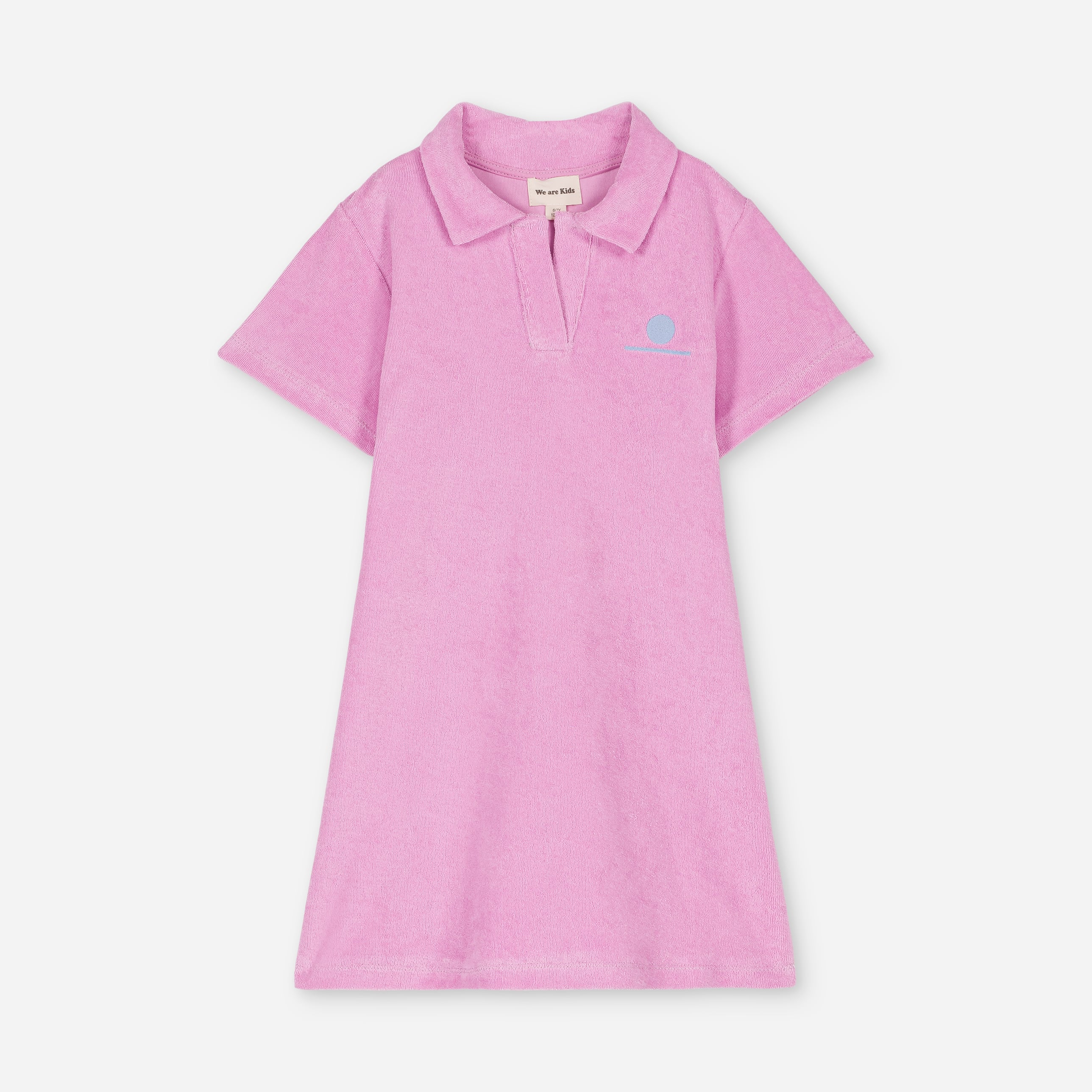 Girls Pink Cotton Dress