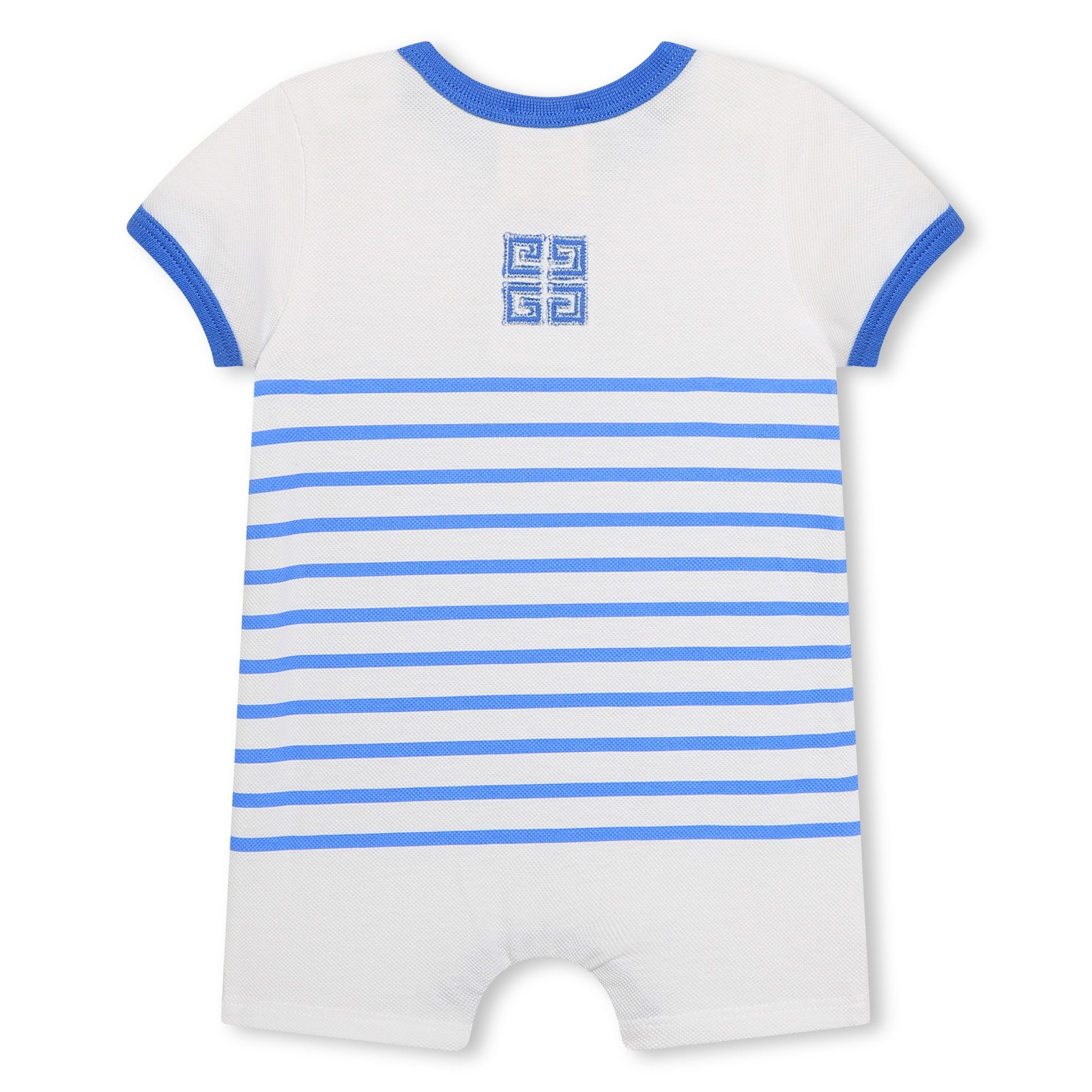 Baby Boys & Girls Blue Stripes Cotton Set