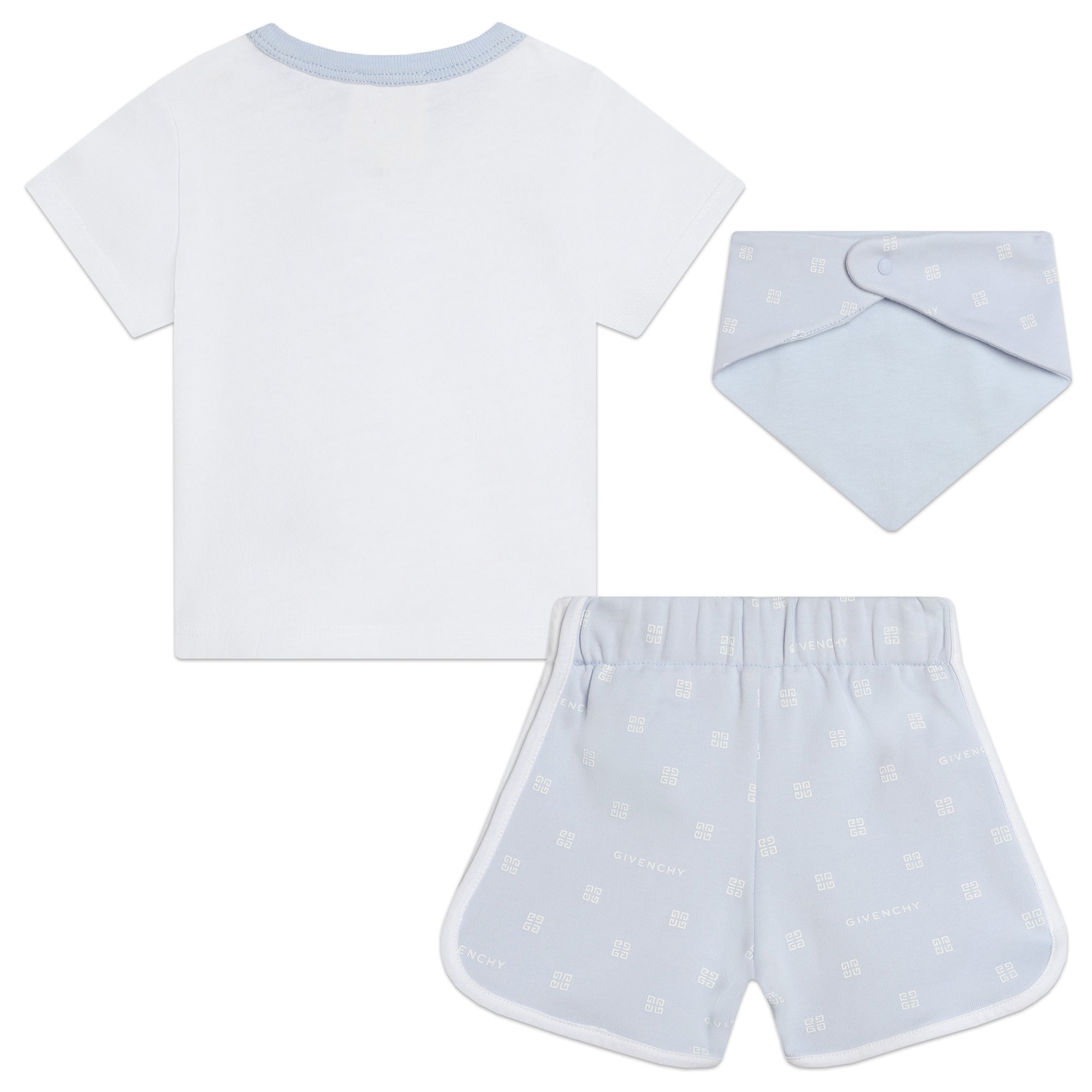 Baby Boys & Girls Light Blue Cotton Set