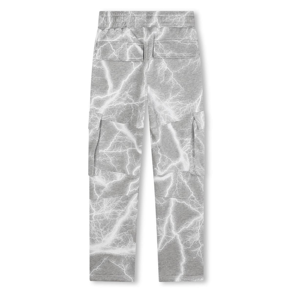 Boys Grey Cotton Trousers