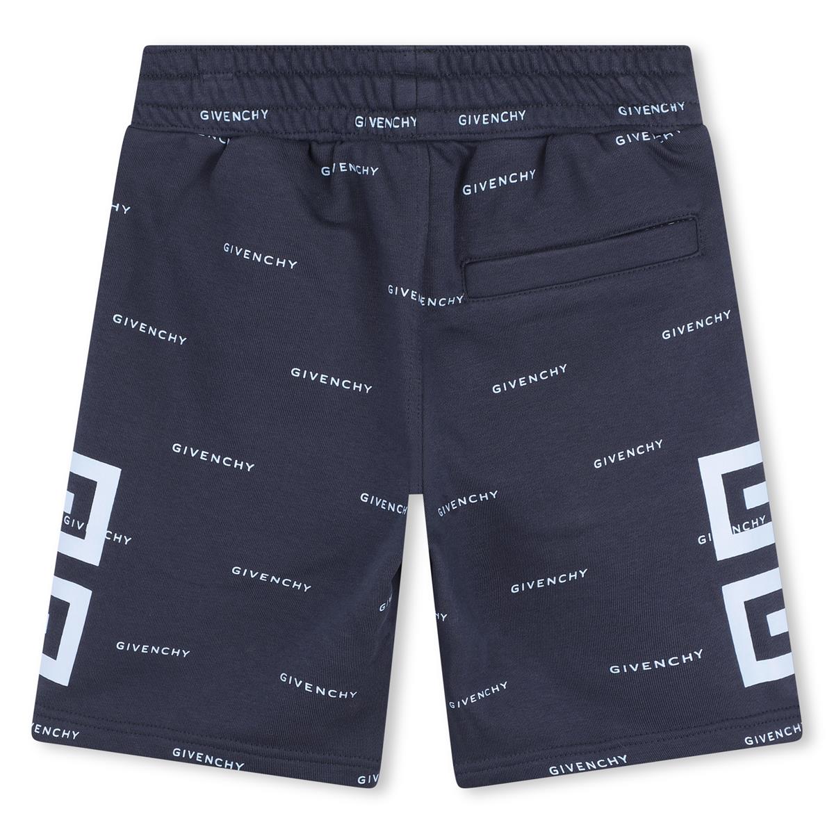 Boys Blue Cotton Shorts