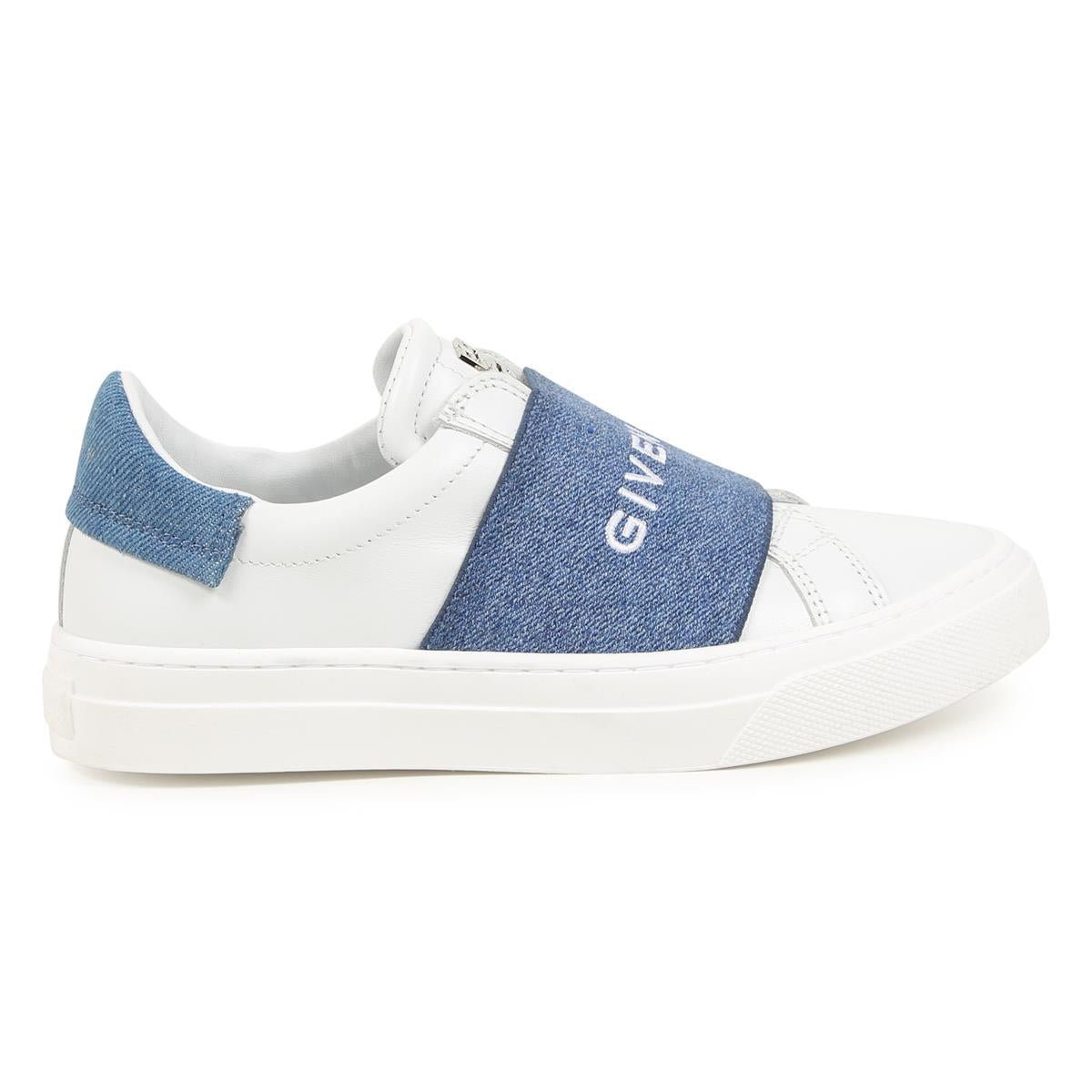 Boys White Logo Shoes