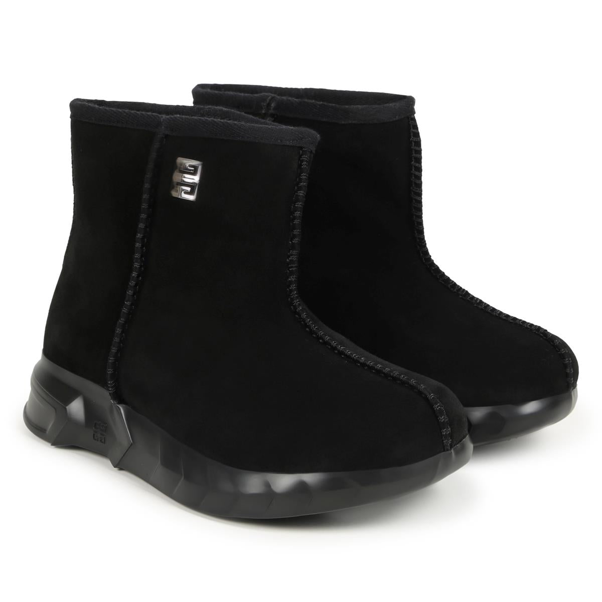 Boys Black Boots