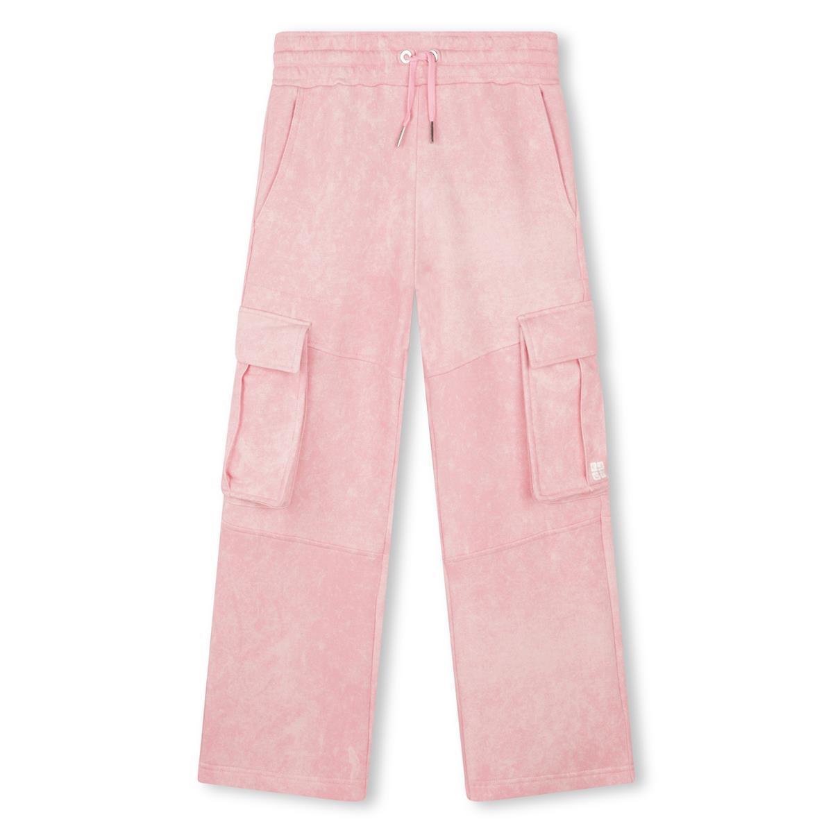 Girls Pink Cotton Trousers