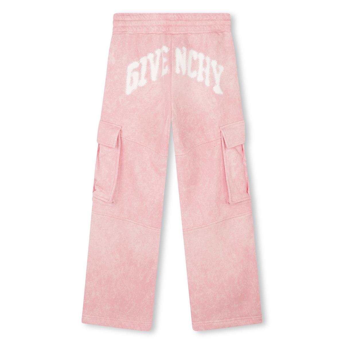 Girls Pink Cotton Trousers