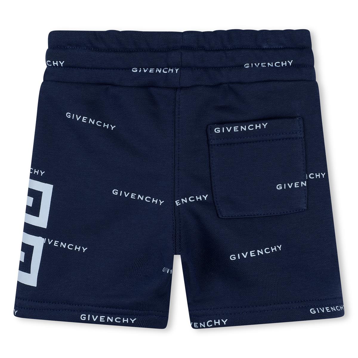 Baby Boys Blue Cotton Shorts