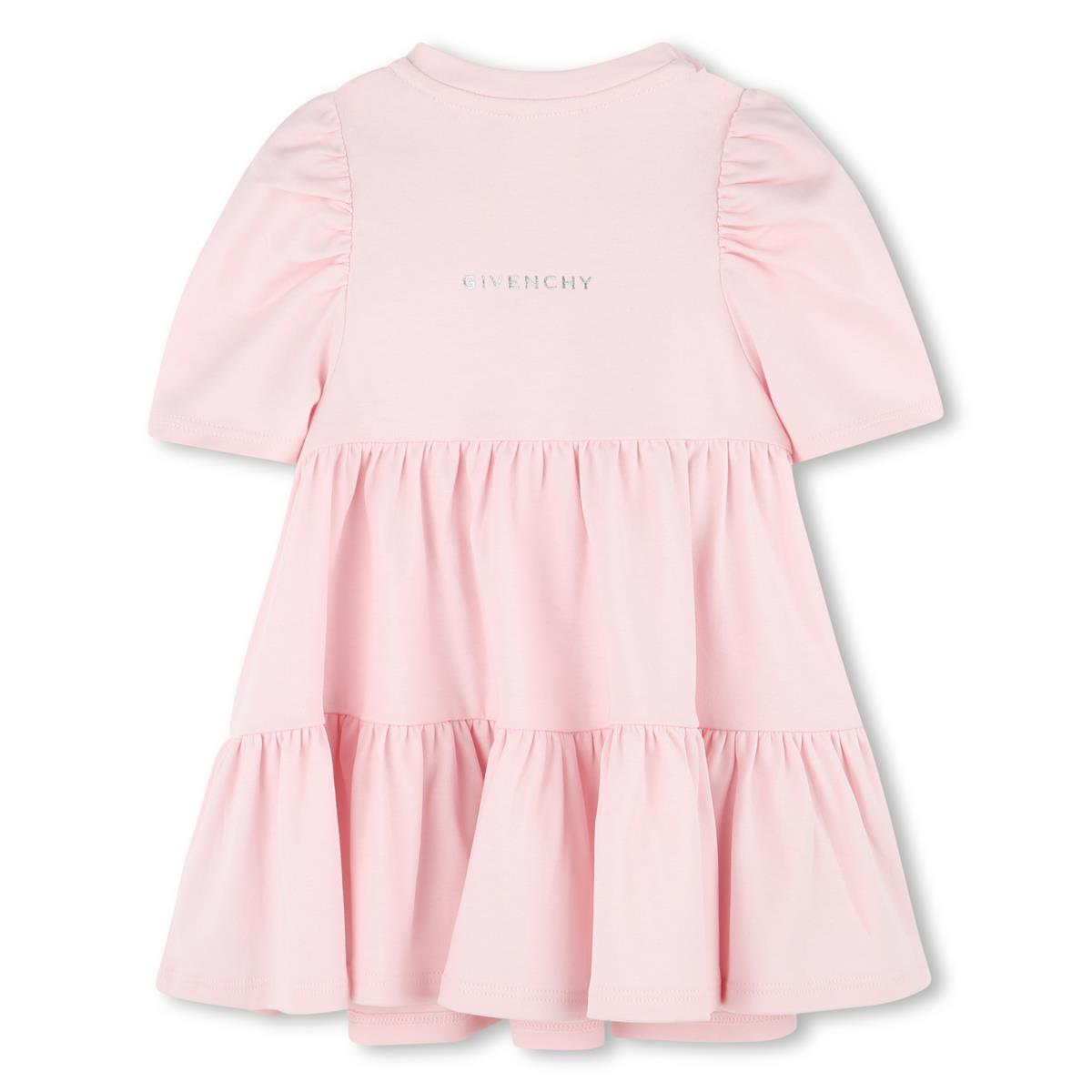 Baby Girls Pink Cotton Dress