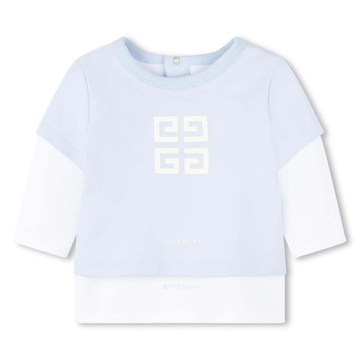 Baby Boys Light Blue Cotton Set