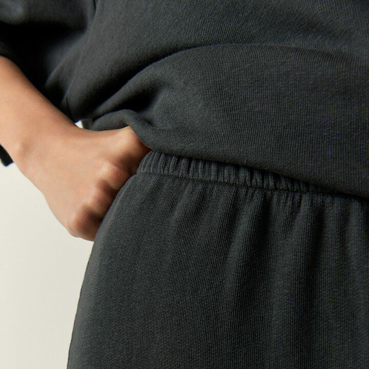 Girls Black Cotton Trousers