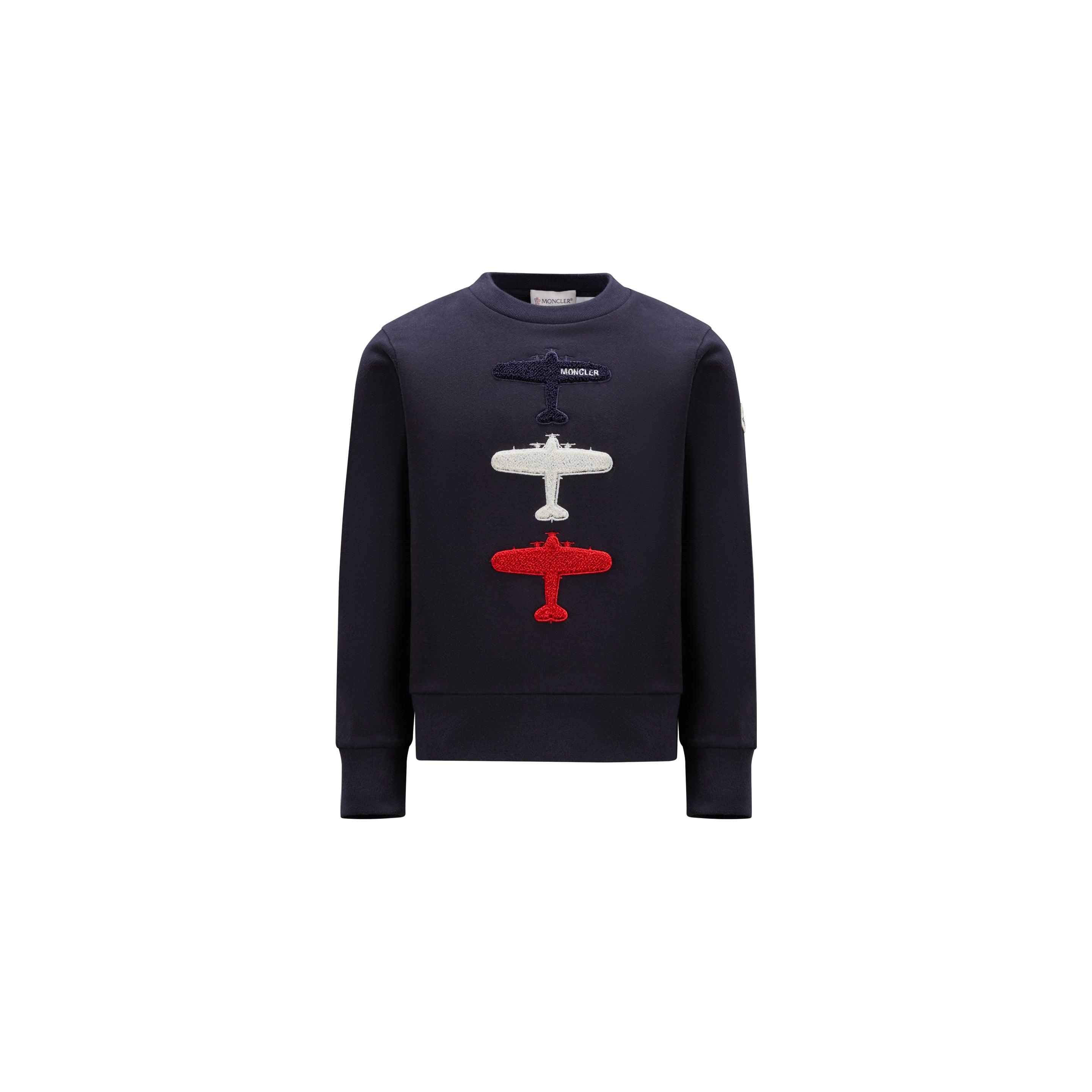 Boys Navy Cotton Sweatshirt