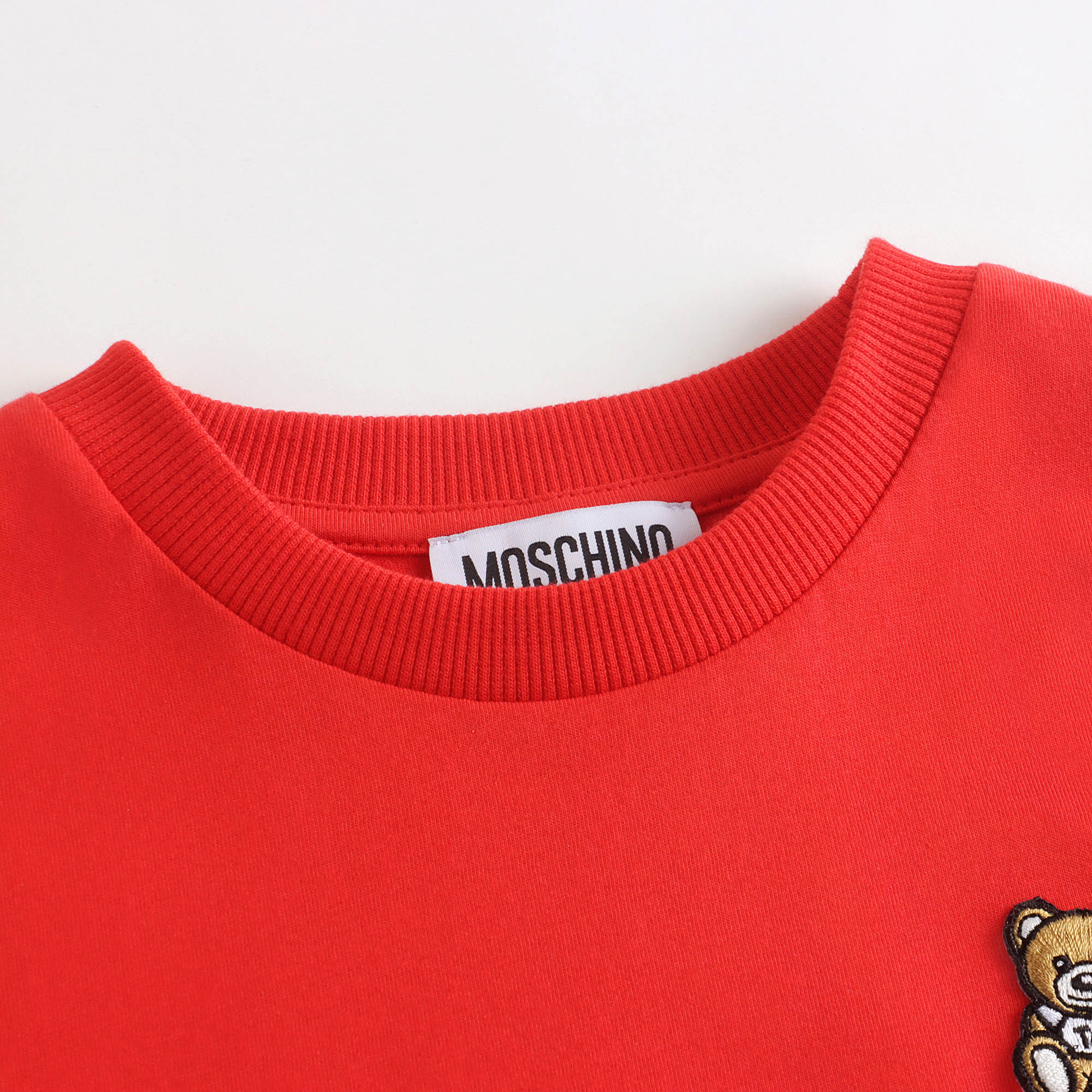 Boys & Girls Red Cotton T-Shirt