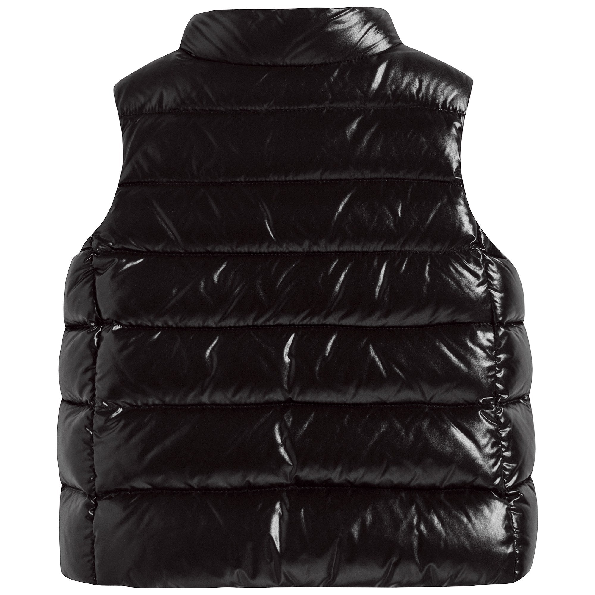 Girls Black "GHANY" Padded Down Gilet