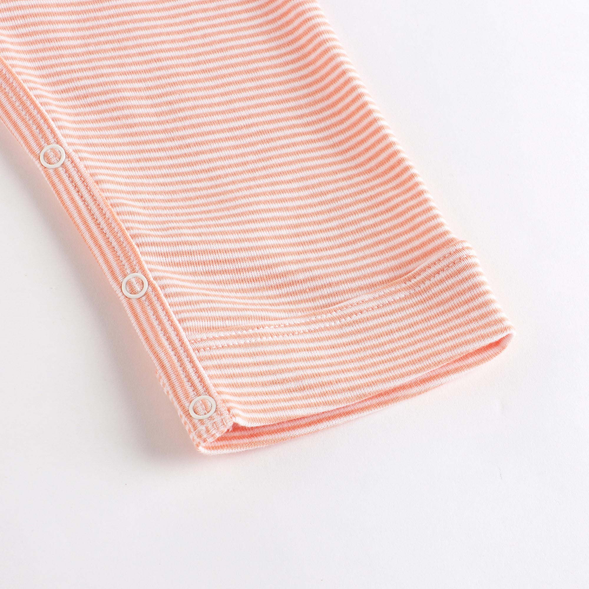 Baby Boys & Girls Red Stripes Cotton Babysuit