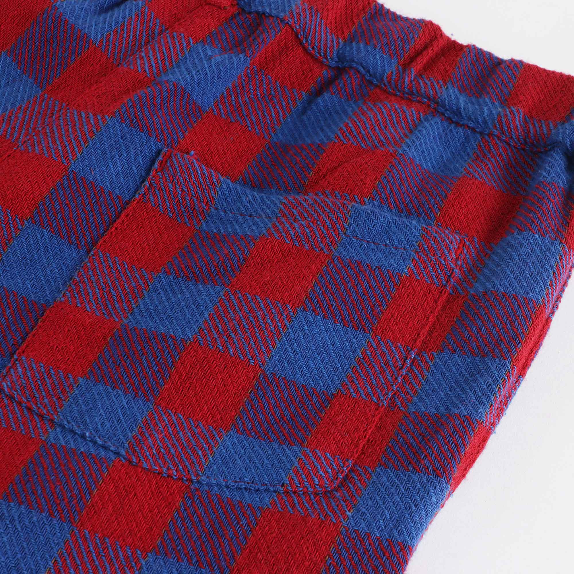 Boys & Girls Blue Check Trousers