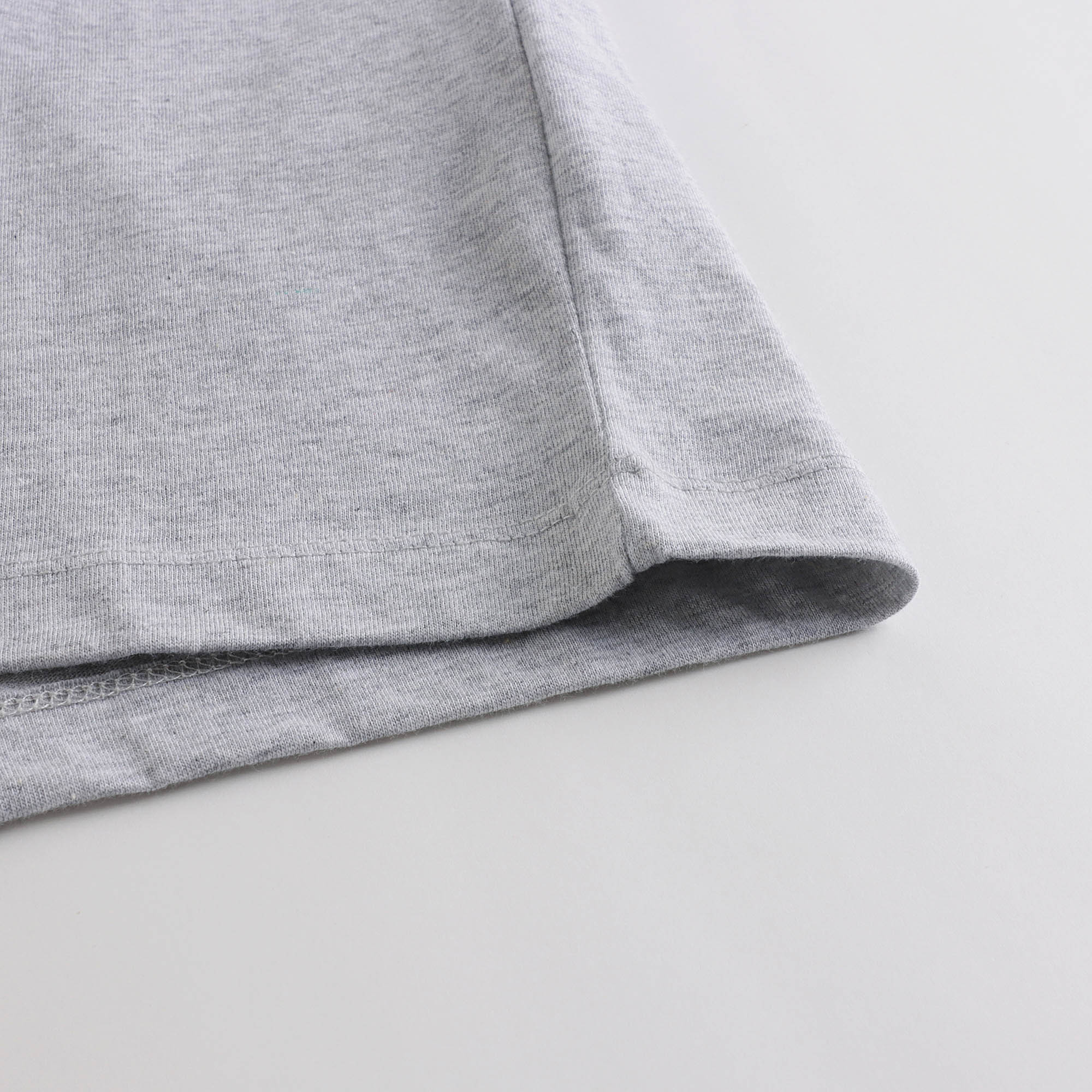 Boys & Girls Grey Cotton T-Shirt