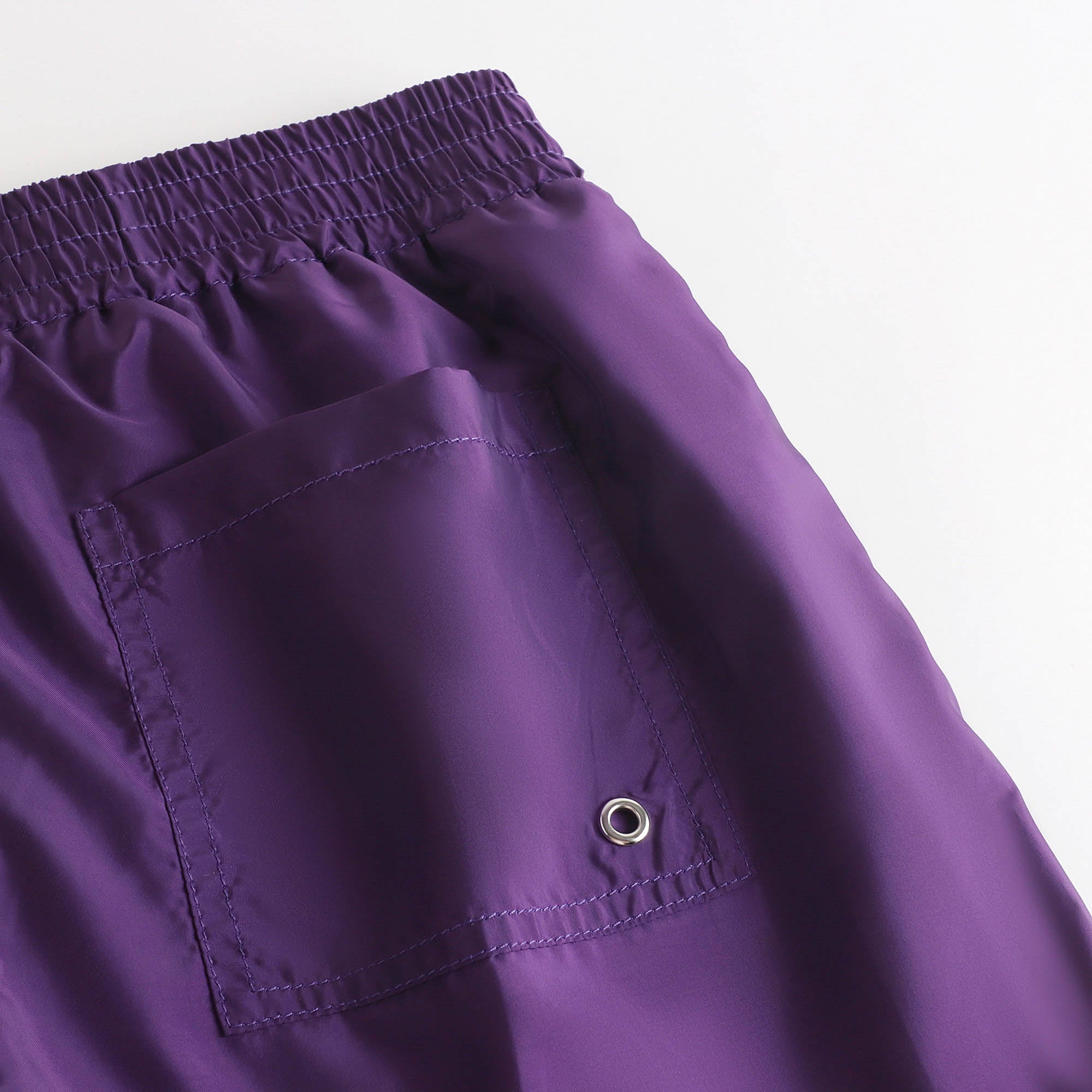Boys Purple Logo Swim Shorts