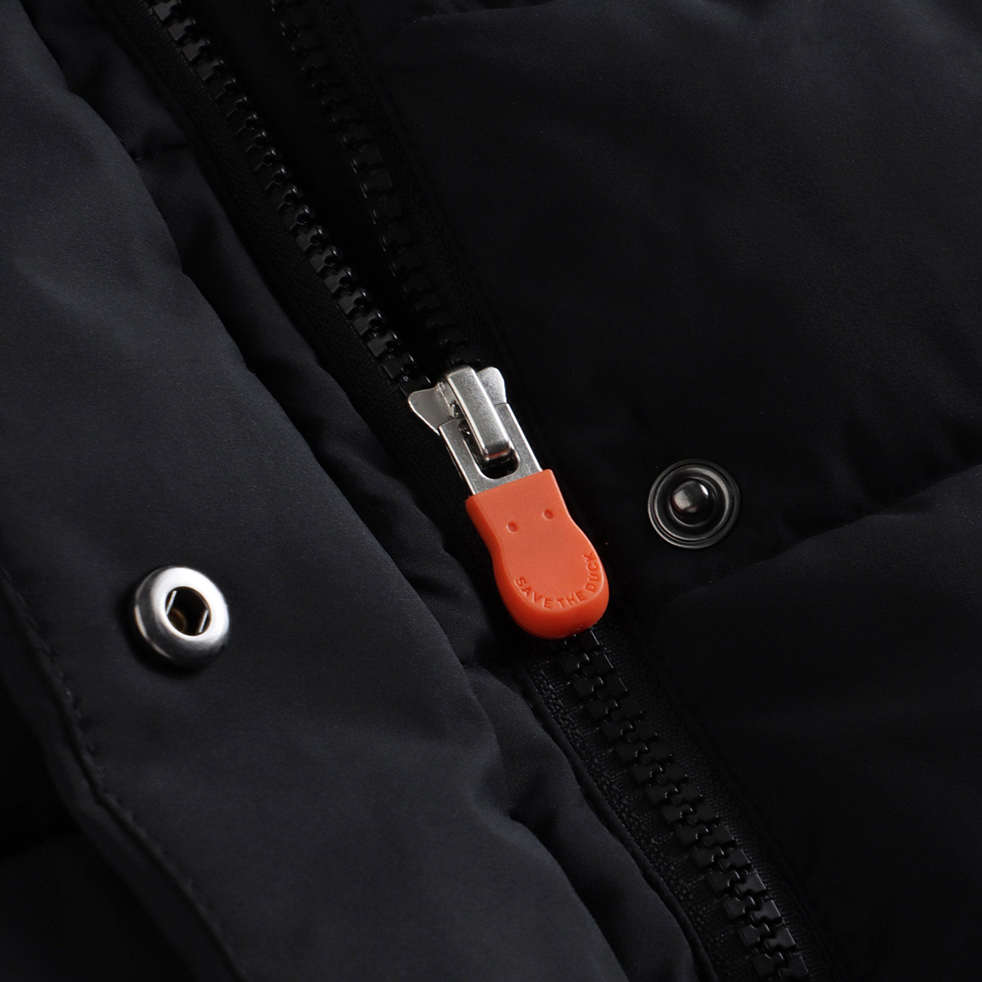Girls Black Padded Coat