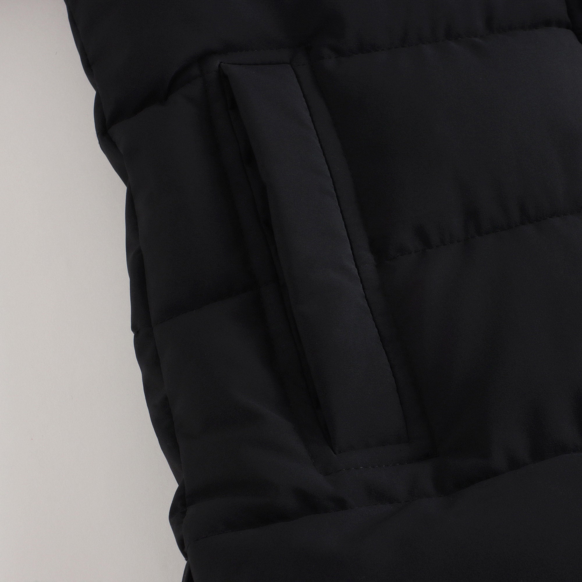 Girls Black Padded Coat