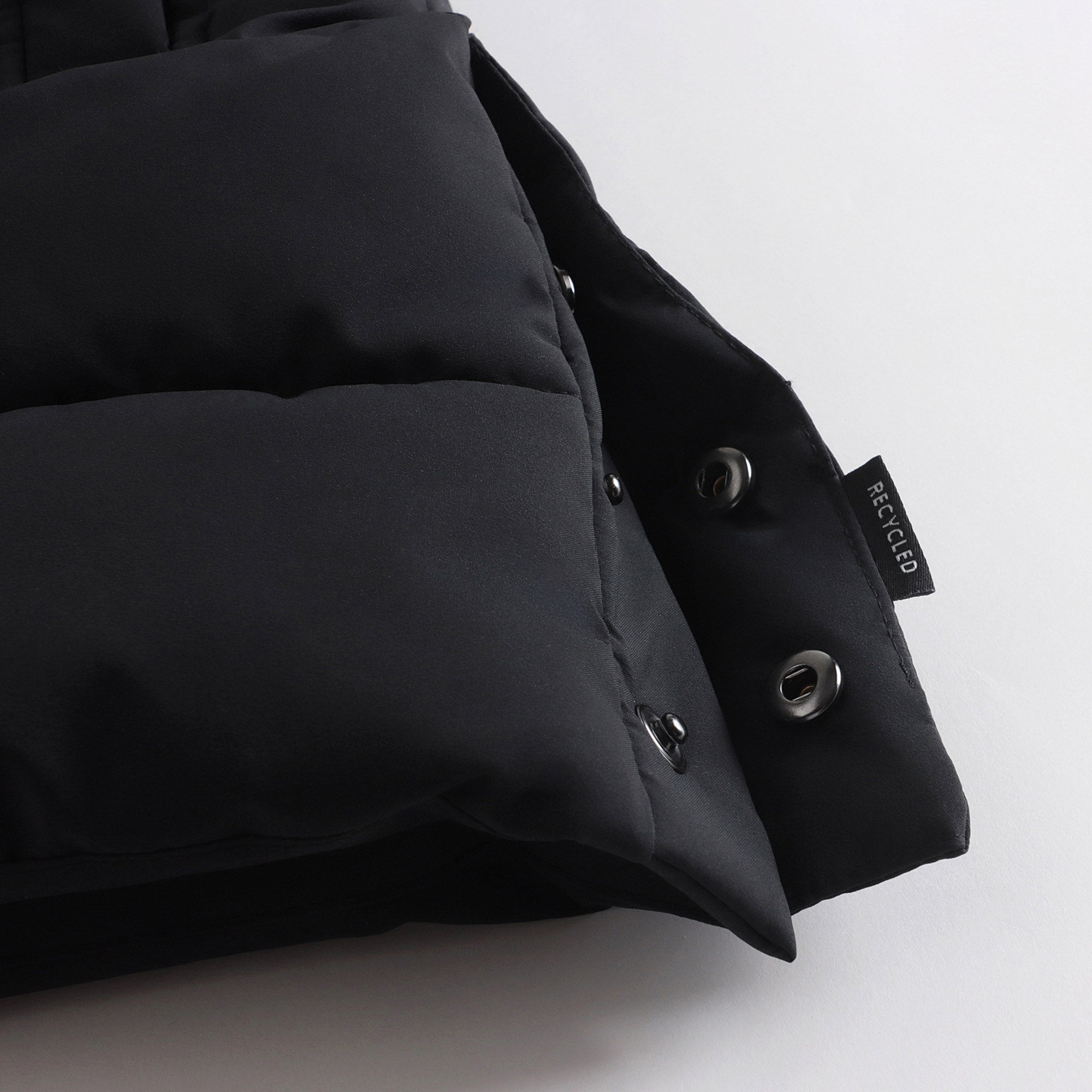 Girls Black Padded Coat