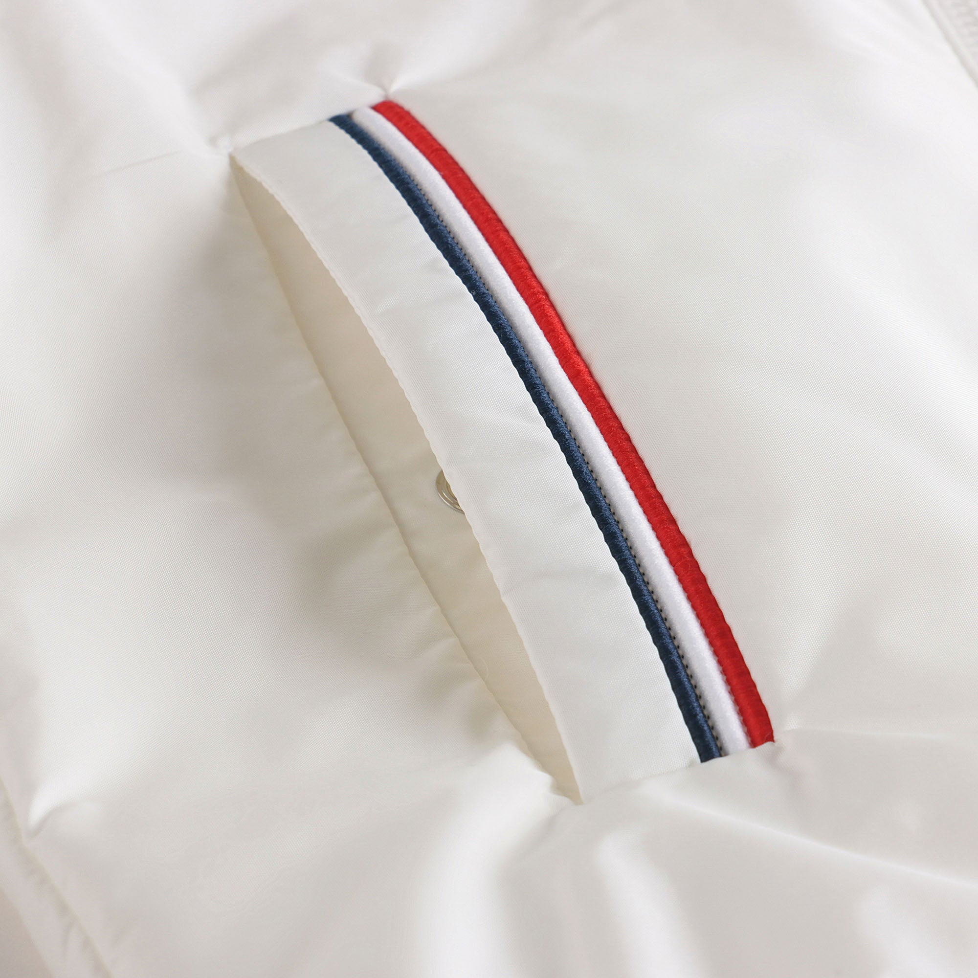 Baby Boys White Zip-Up Jacket