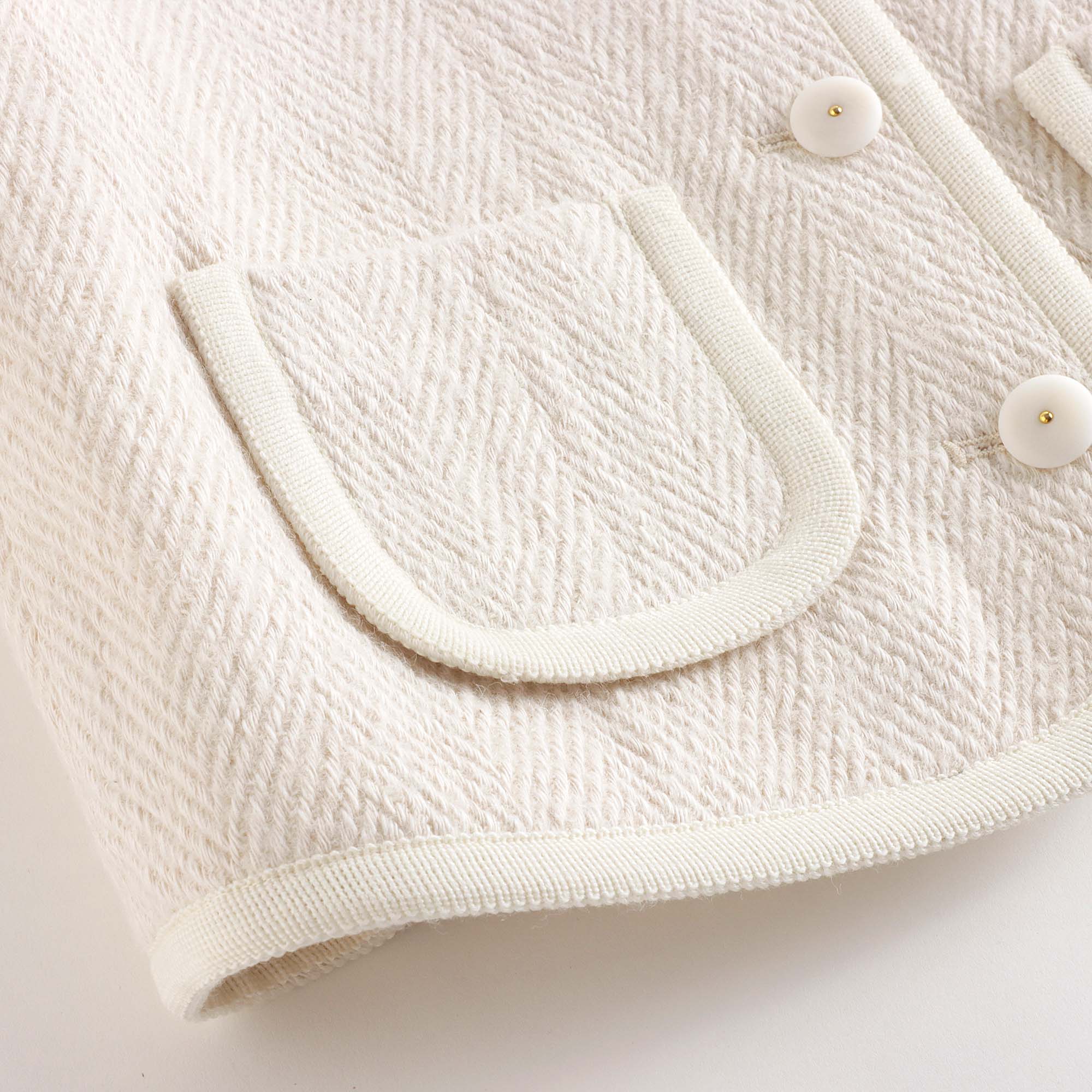 Girls White Jacket