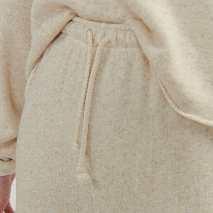 Girls Ivory Cotton Trousers